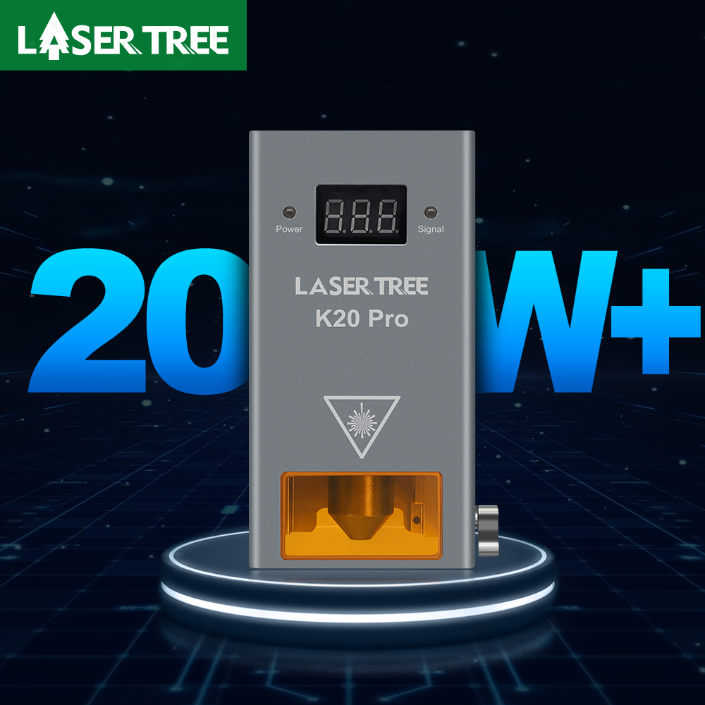 Industrial Laser Tool - LASER TREE K20 20 ワット光出力レーザーヘッドエアアシストノズル付き 4