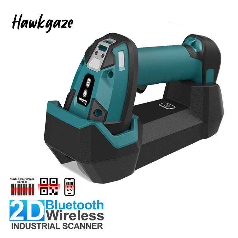 Industrial Laser Scanner - レーザー高速ポータブル2Dバーコードスキャナー ポータブルワイヤレスQRコード工業用バーコードスキャナー ワイヤレスバーコードリーダー