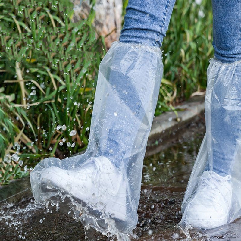 Dust Shoe Cnc - 防水衛生靴カバー 使い捨てプラスチック靴カバー 防水防汚レインシューズカバー