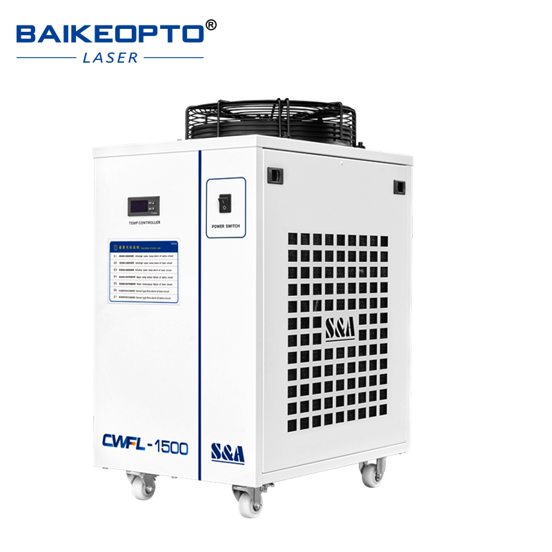 Industrial Laser Welding Iron - S&A CWFL-1500 工業用ウォーターチラー 水冷機 1500w レーザー溶接切断機用水冷機