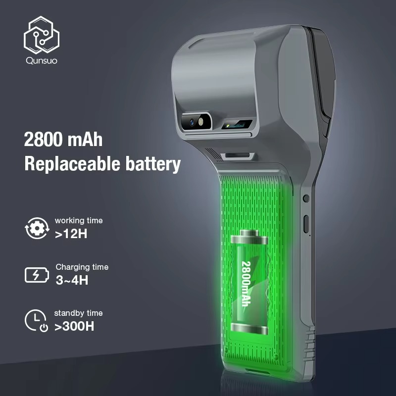 産業用PDAバーコードスキャナー2D、統合型3インチレシート - Industrial Laser Scanner のレビューと価格