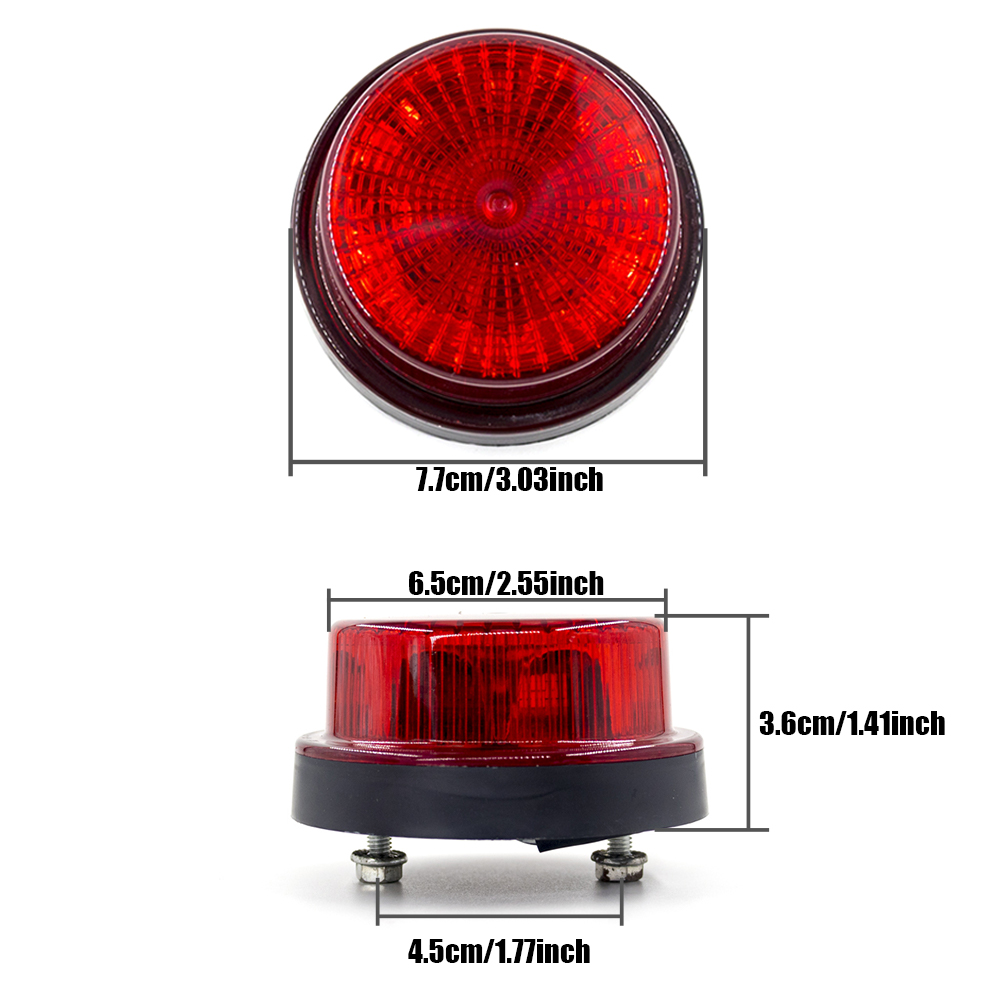 2 個 12V 24V 12 LED 2 モード警告緊急スト - Industrial Laser Pointer 24V のレビューと価格