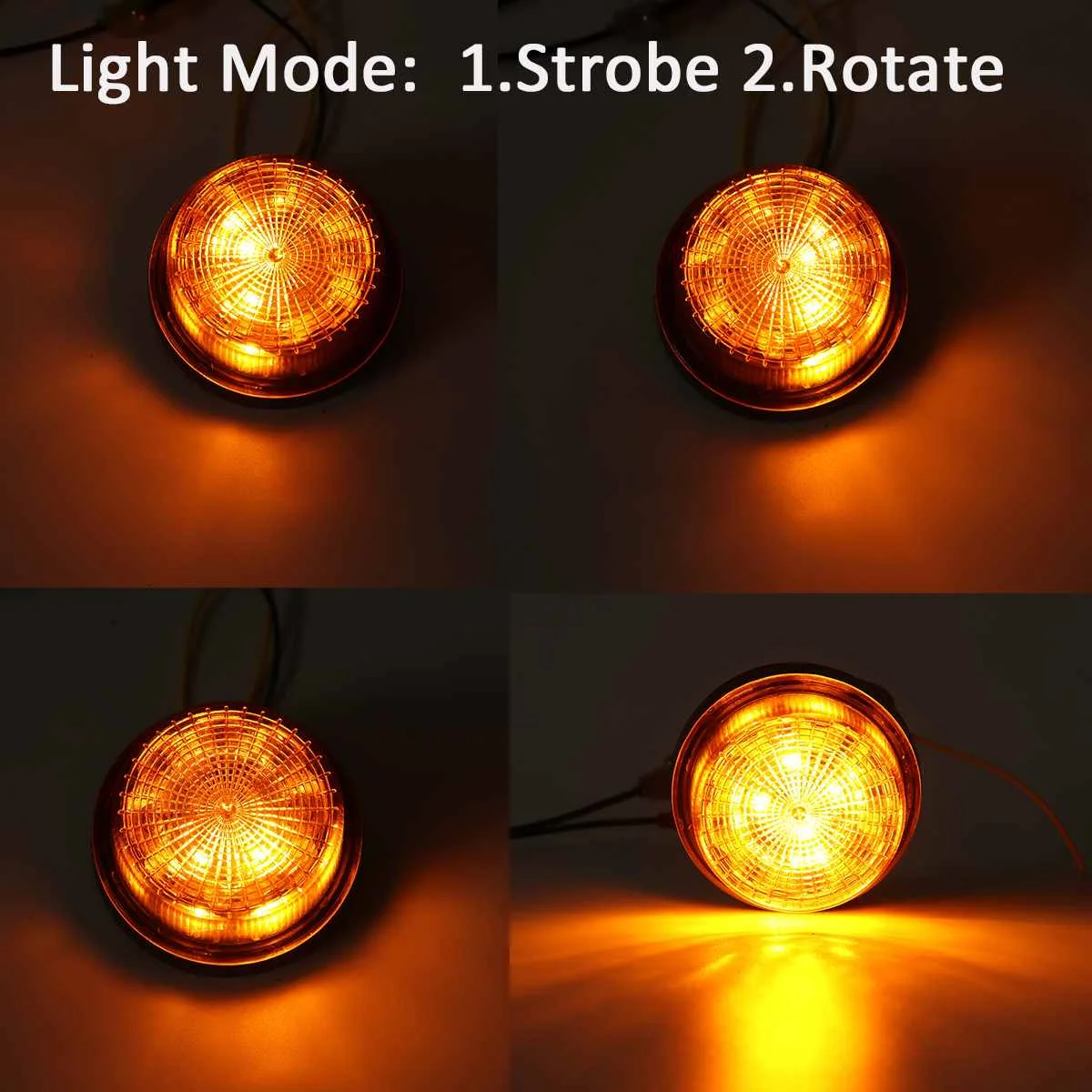 車のLEDストロボ緊急アラームランプ、ロータリールーフ警告信 - Industrial Laser Pointer 24V のレビューと価格