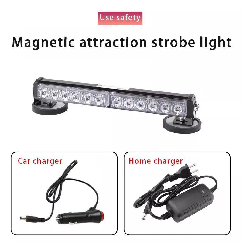 車の充電式警告灯点滅マグネット吸引ポータブル LED 天井ス - Industrial Laser Pointer 24V のレビューと価格