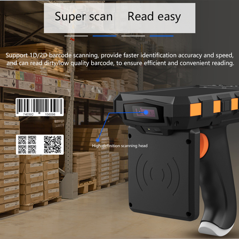 堅牢な Android PDA 2D バーコード スキャナー - Industrial Laser Scanner のレビューと価格
