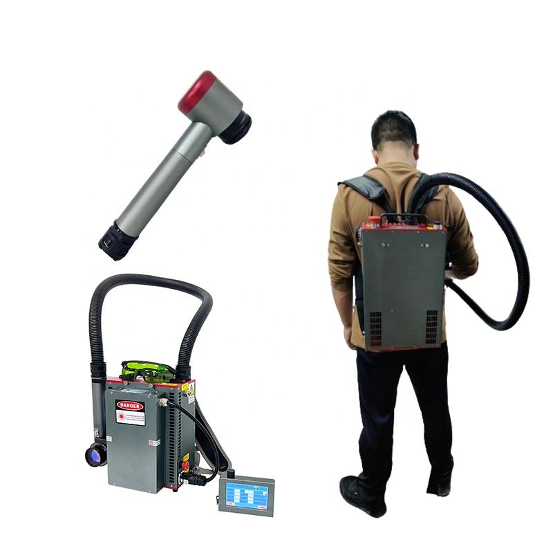 バックパックポータブル型ハンドヘルドレーザークリーナー錆除去 - Industrial Laser Rust Removal Machine Price のレビューと価格