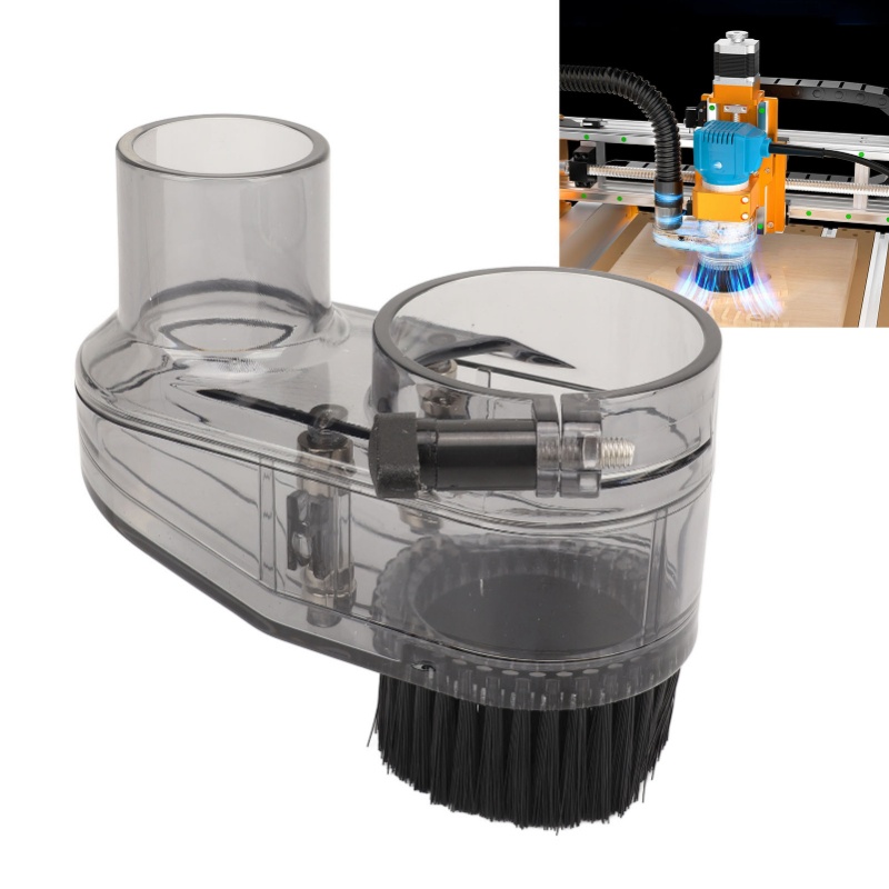 CNCルーターダストシュー 直径52mm クリアCNCダスト - Dust Shoe Cnc のレビューと価格