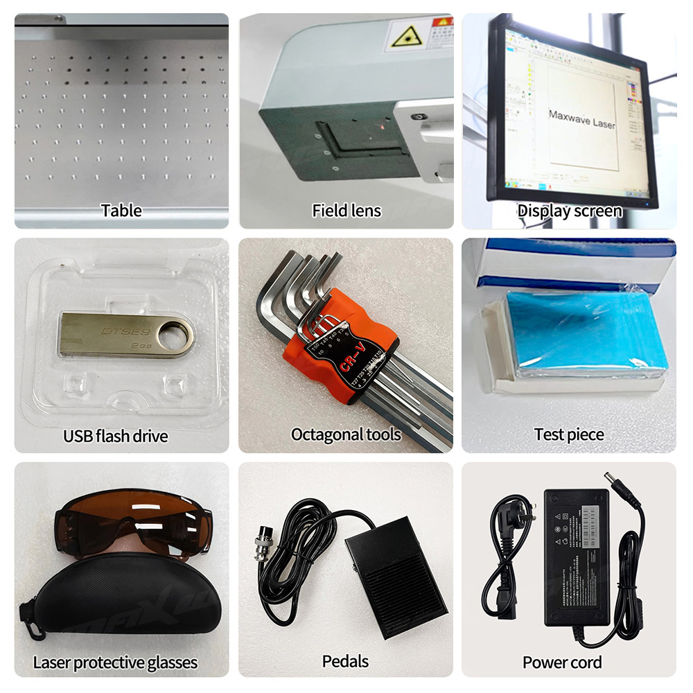 Maxwave 100W 3Dレーザーマーキングマシン（産業 - Industrial Laser Marking Machine のレビューと価格