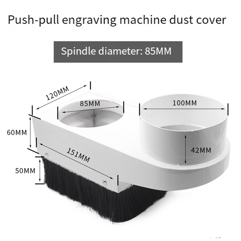 CNCルーター用集塵機、靴彫刻機、スピンドルカバー、直径85 - Dust Shoe Cnc のレビューと価格