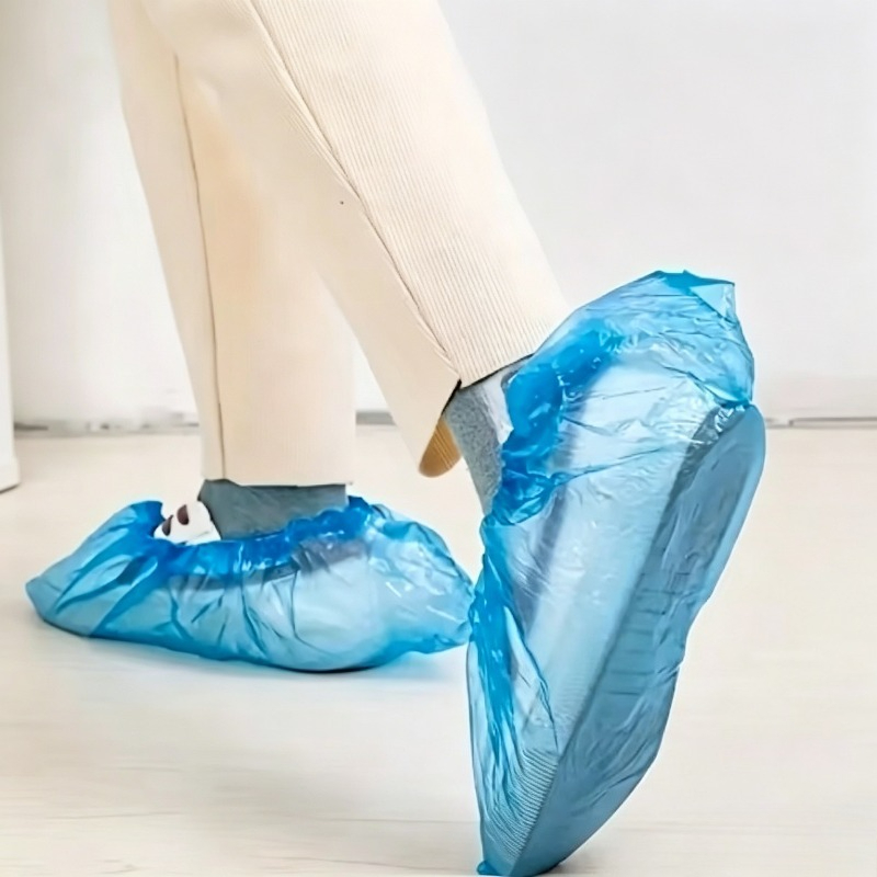 100/200 個使い捨て防水靴カバープラスチック滑り止めフ - Dust Shoe Cnc のレビューと価格
