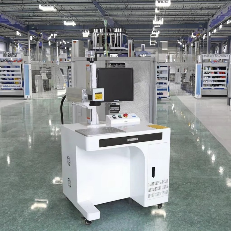 新入荷 UV フライレーザーマーキングマシン プリンター   - Industrial Laser Marking Machine のレビューと価格