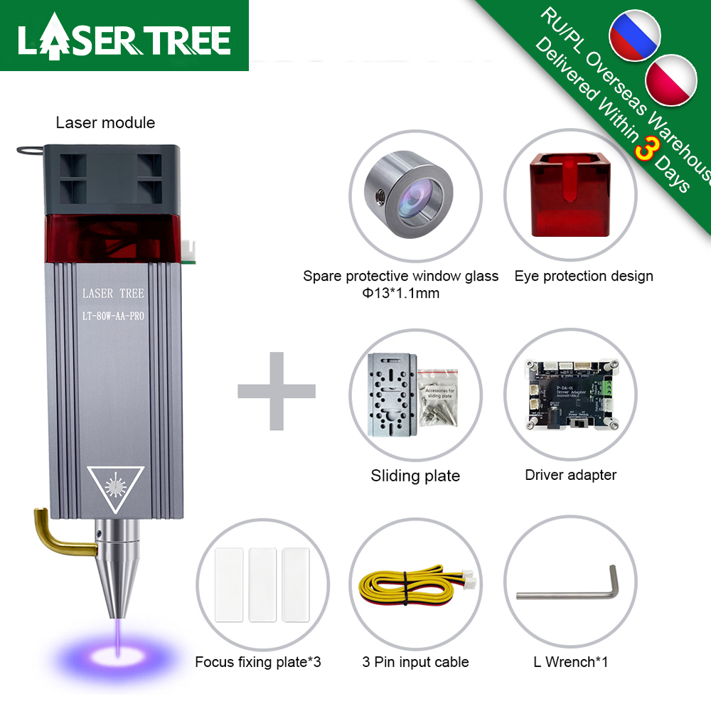 レーザー光電源レーザーヘッド、青色光ttlレーザーモジュール - Industrial Laser Tool のレビューと価格