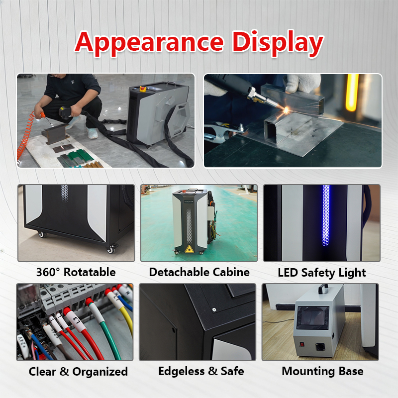 レーザー溶接機 ハンドヘルド ポータブル 空冷式 ステンレス - Industrial Laser Welding Iron のレビューと価格