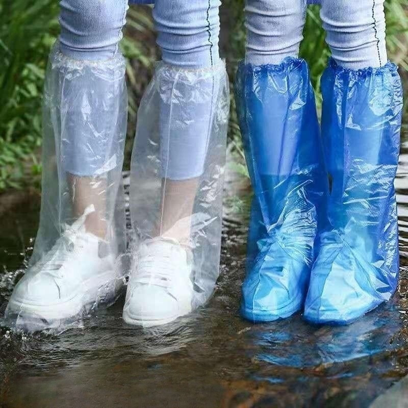 防水衛生靴カバー 使い捨てプラスチック靴カバー 防水防汚レイ - Dust Shoe Cnc のレビューと価格