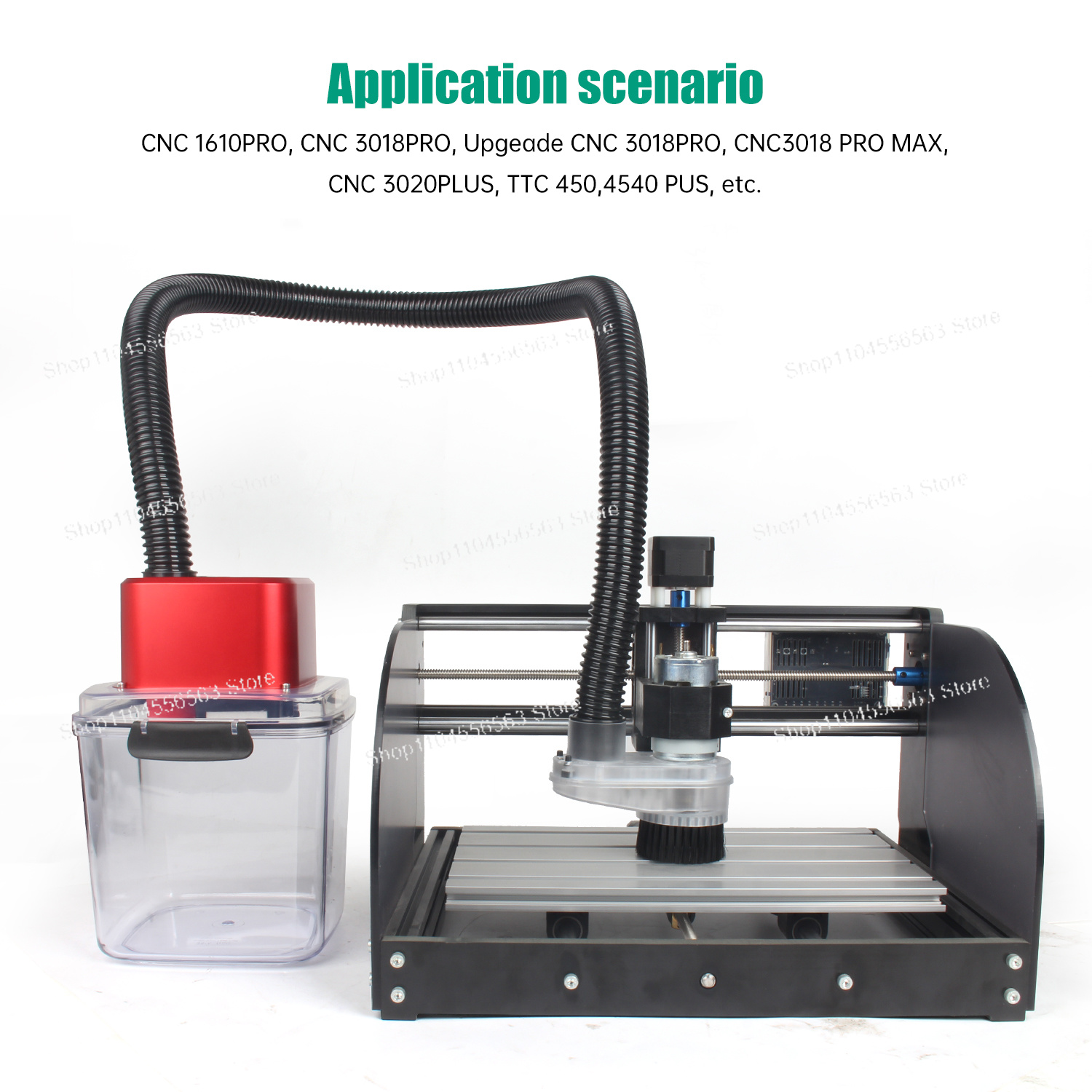 CNC スピンドルダストシューカバーブラシ掃除機モンスター  - Dust Shoe Cnc のレビューと価格