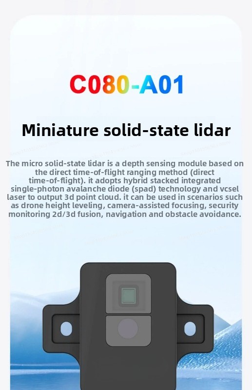 C080-A01 ソリッドステートLiDAR小型2D/3Dレ - Industrial Laser Scanner のレビューと価格